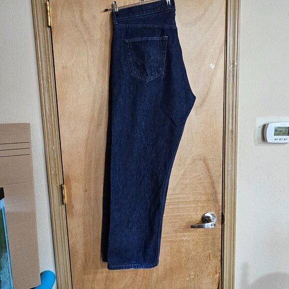 Levis 501 Straight Leg Button Fly Jeans 42x30 (38x30) - Picture 2 of 9